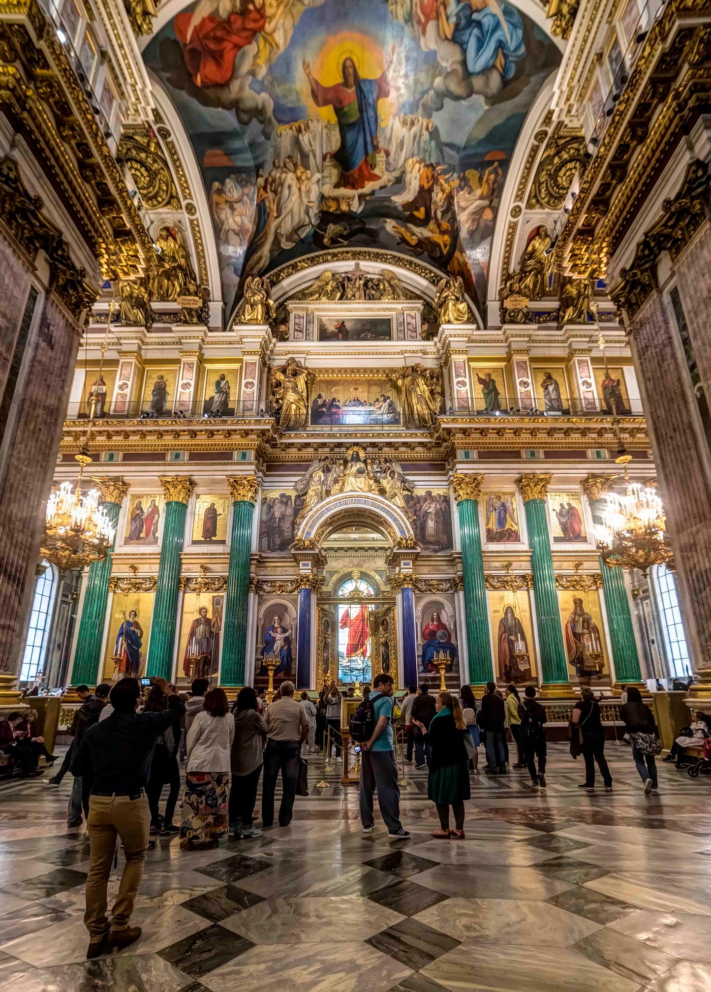 St Issacs's Cathedral, St Petersburg, Russia