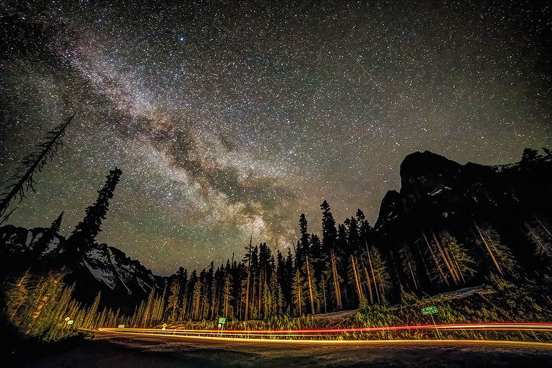 Milky Way at Washington Pass, North Cascades Highway