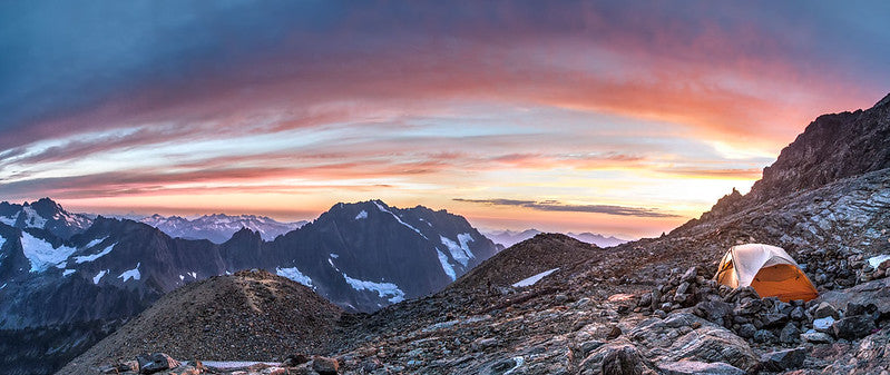 Sahale Sunset Panorama