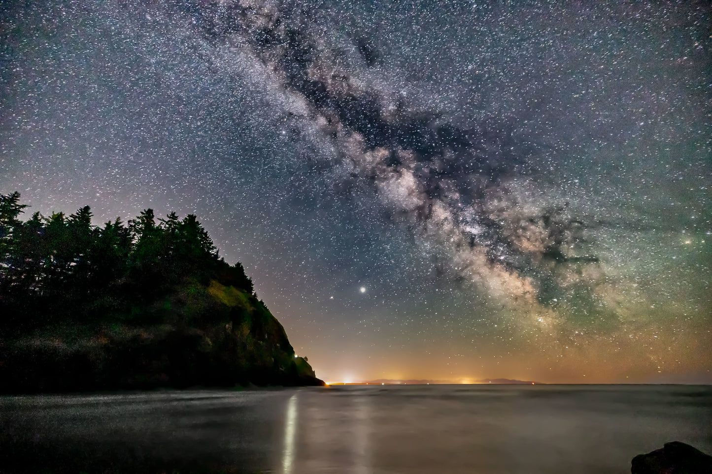 Milky Way over Cape Disappointment