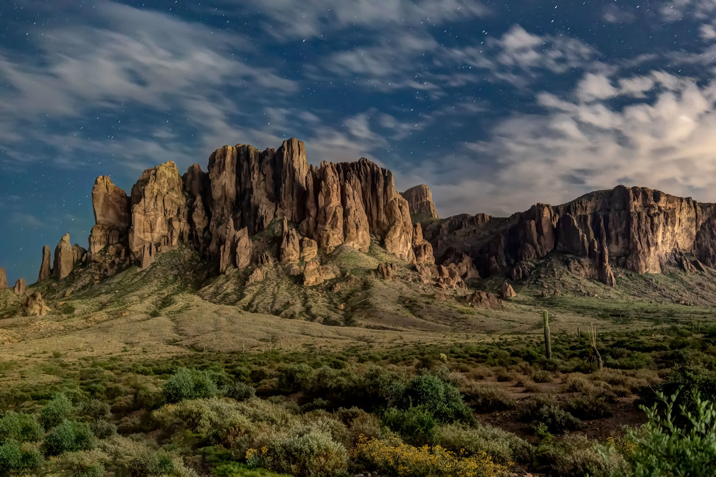 Superstition Mountains Sunset, Arizona