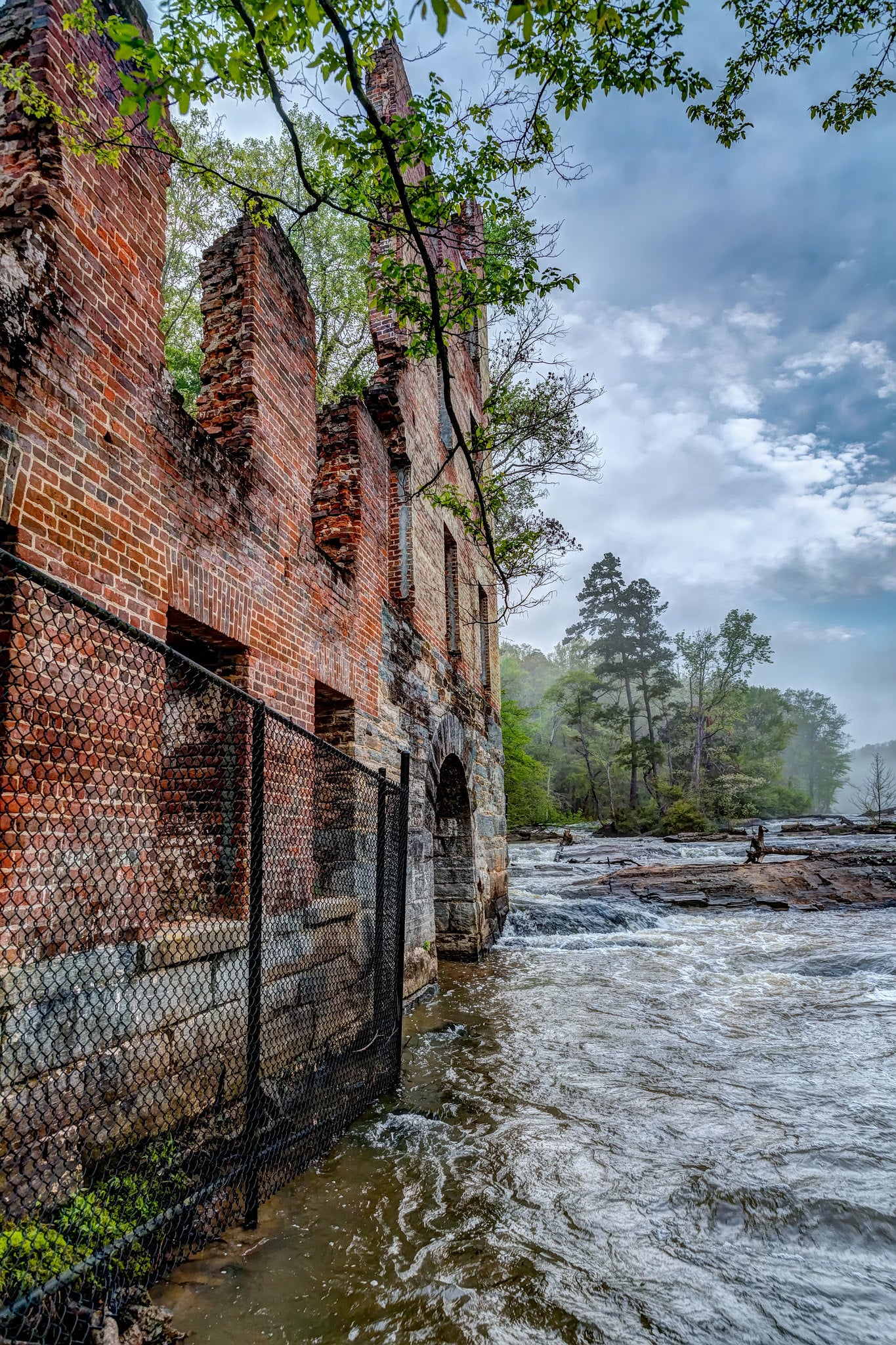 Factory Ruins, Sweetwater Creek State Park, Georgia
