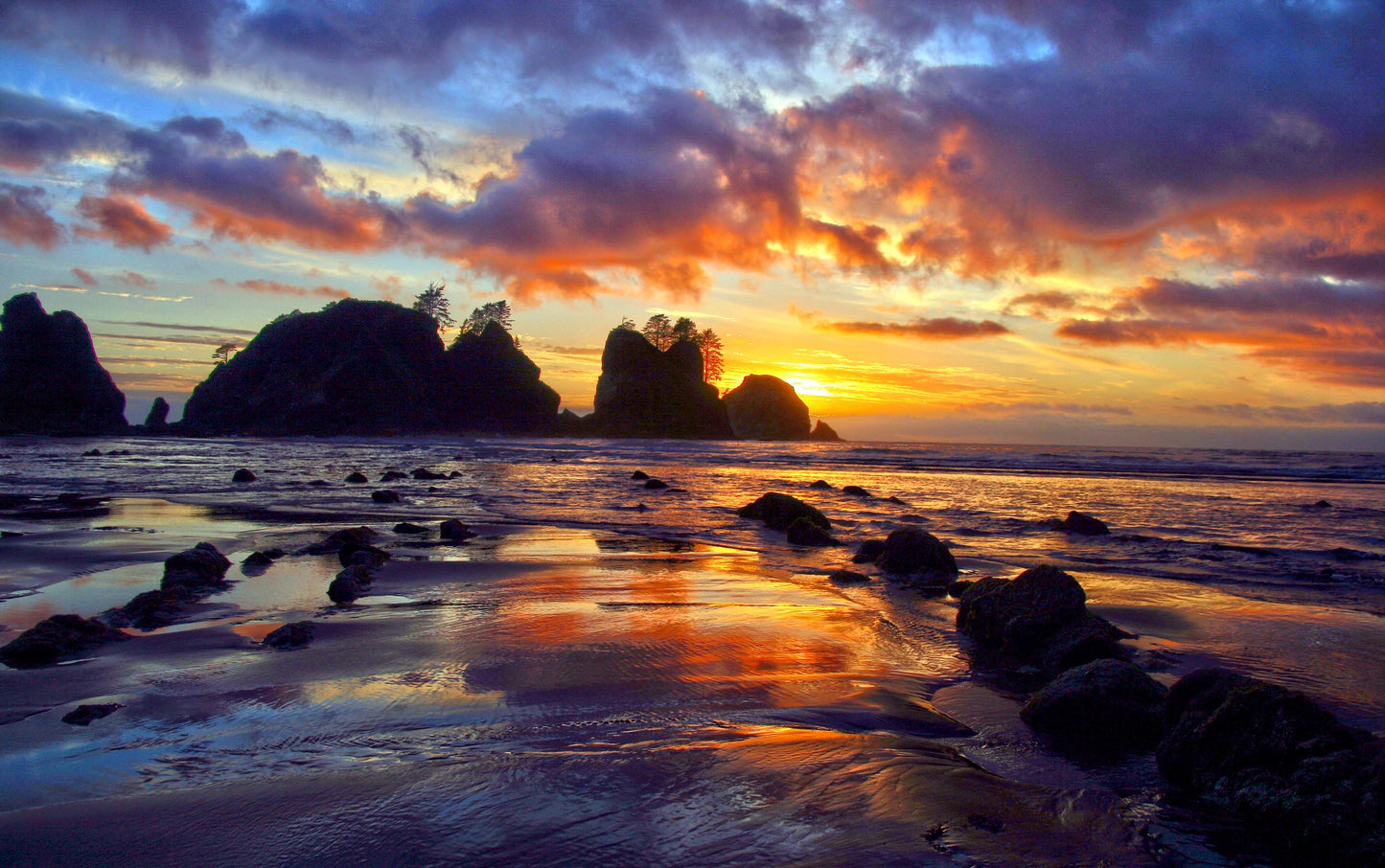 Point of the Arches at Sunset