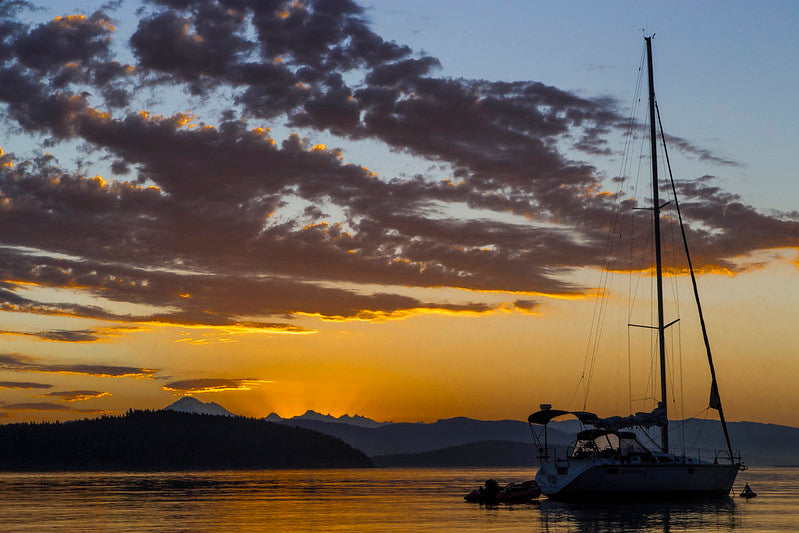 Cypress Island and Mt Baker