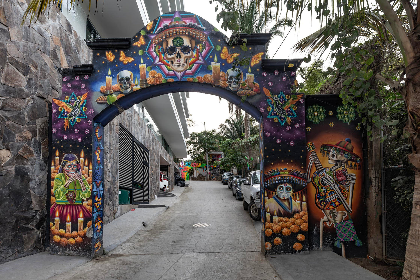 Gateway to Playa de Muertos, Sayulita, Mexico