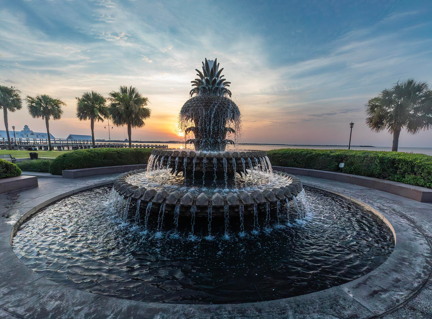 Pineapple Fountain, Charleston