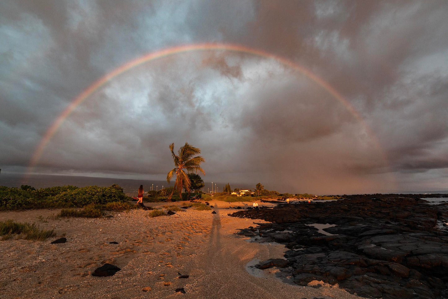 Hawaii Beach Rainbow
