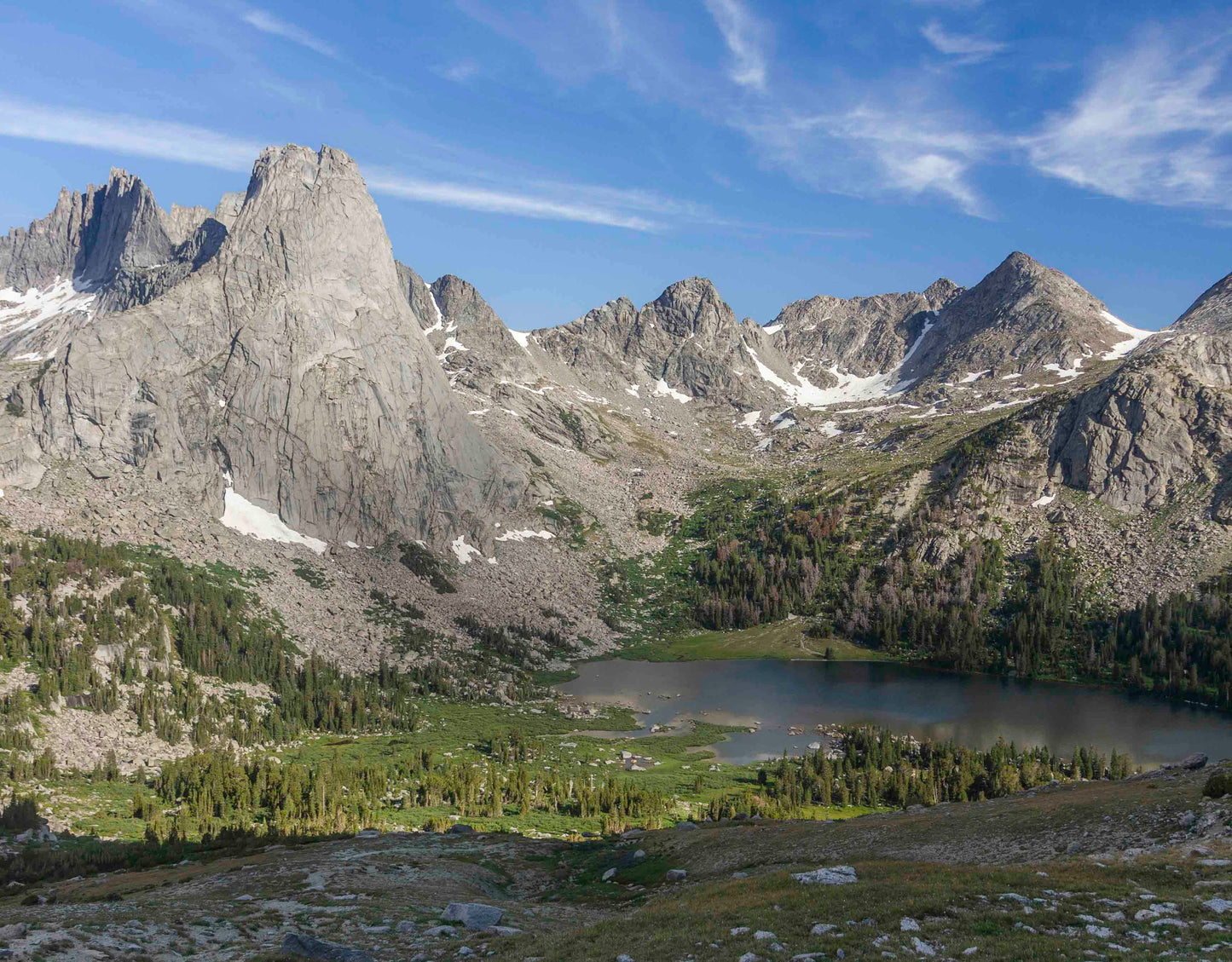 Lonesome Lake, Cirque of the Towers, Wyoming