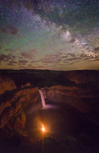 Palouse Falls and Camp Fire
