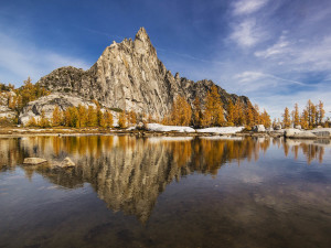 Prusik Peak Reflected