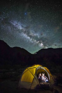 Camped under the Milky Way 2