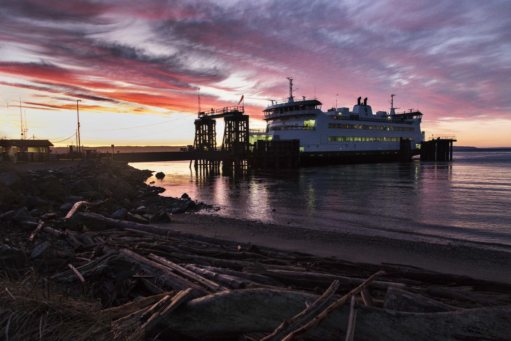 Ferry terminal in Coupeville