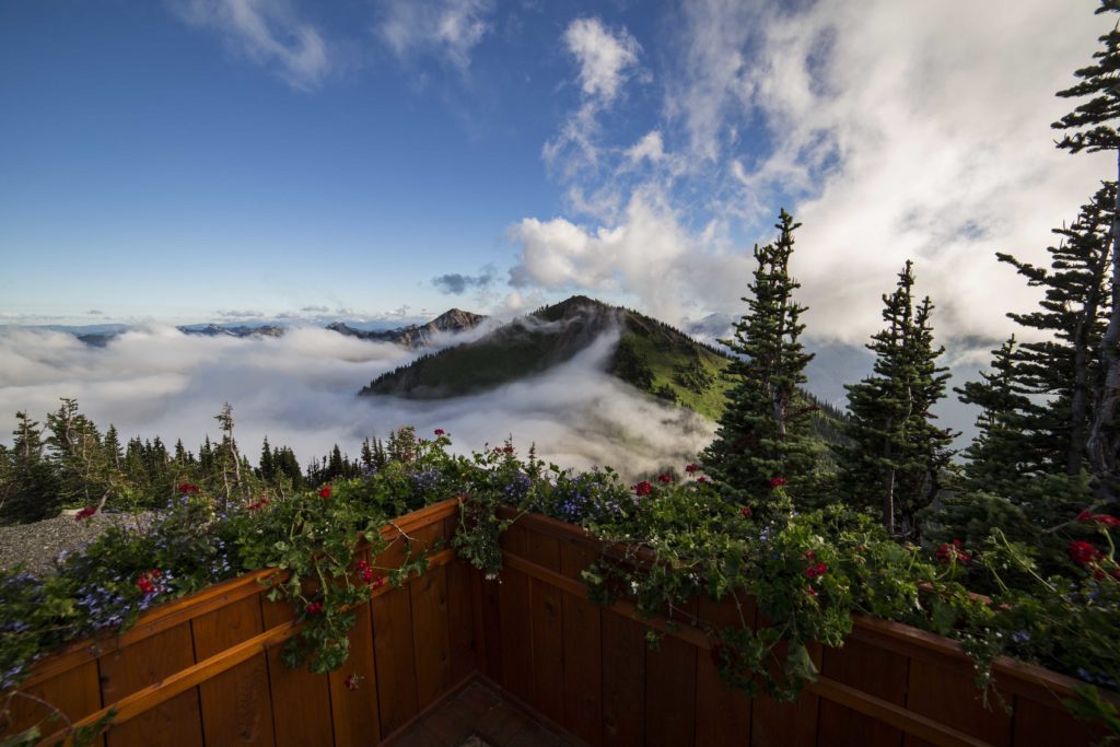 Mount Rainier from Crystal Mountain Ski Resort