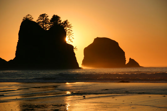 Point of the Arches Sunset, Olympic National Park
