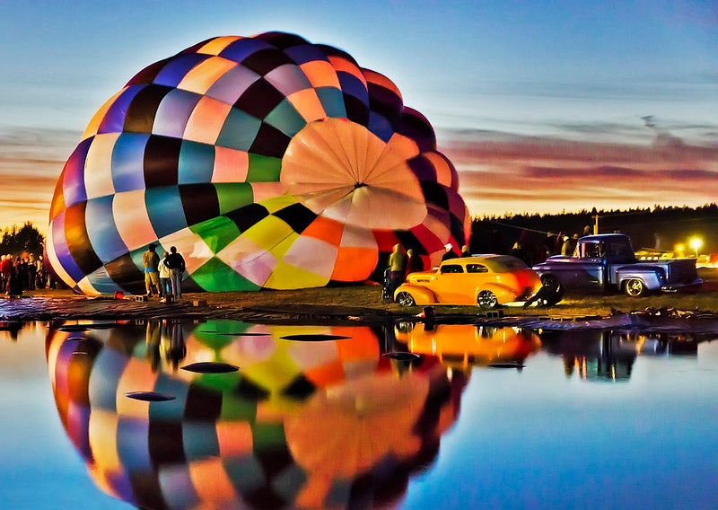 Sequim Balloon Festival Night Glow