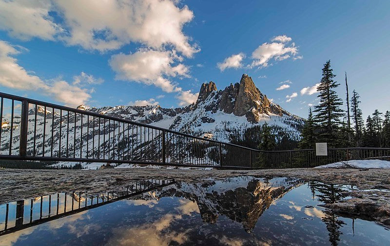 Liberty Bell from Washington Pass Overlook