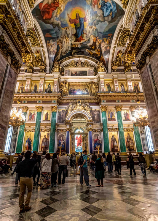 St Issacs's Cathedral, St Petersburg, Russia