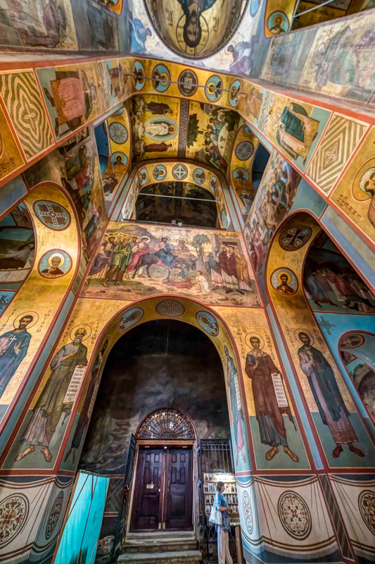 Interior of Monastery, Novgorod, Russia
