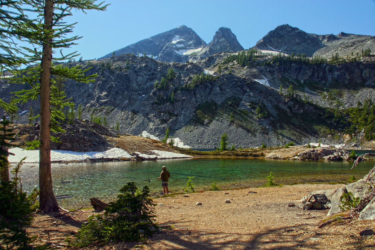 Lower Ice Lake Entiat Mountains, Glacier Peak Wilderness