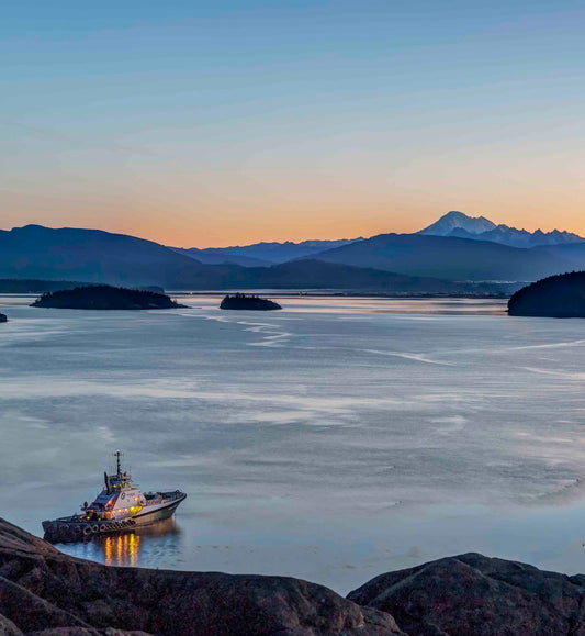 Mt Baker at Sunrise from Cap Sante