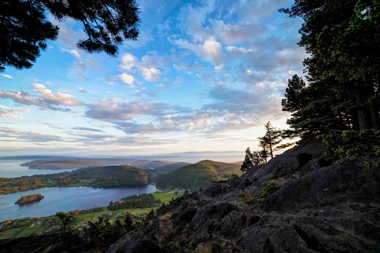 Lake Campbell from Mt Erie