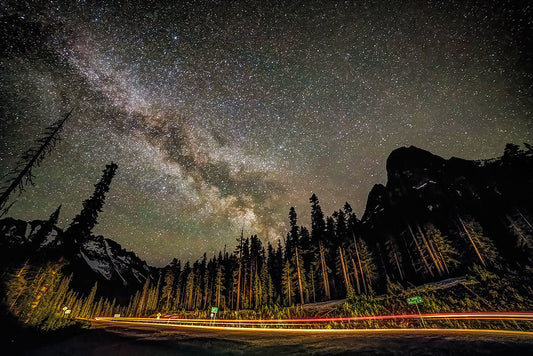 Milky Way at Washington Pass, North Cascades Highway