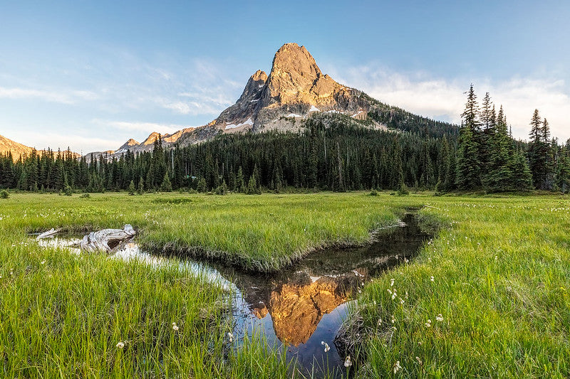 Liberty Bell Reflected, from Washington Pass