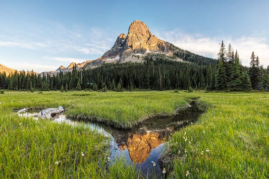 Liberty Bell Reflected, from Washington Pass