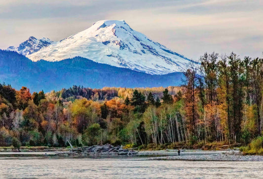 Mount Baker and Skagit River