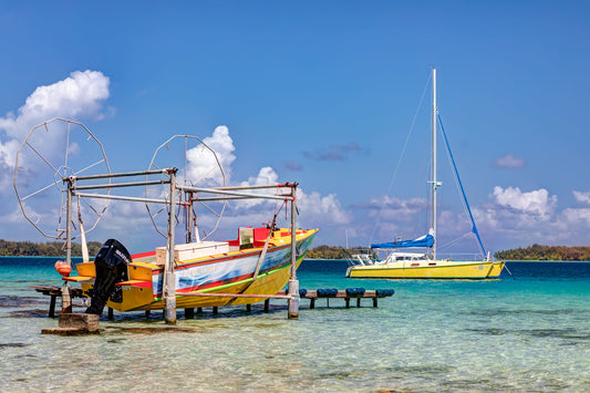 Boats, Bora Bora, French Polynesia