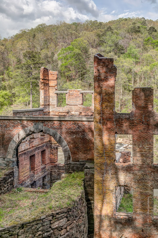Factory Ruins, Sweetwater Creek State Park, Georgia