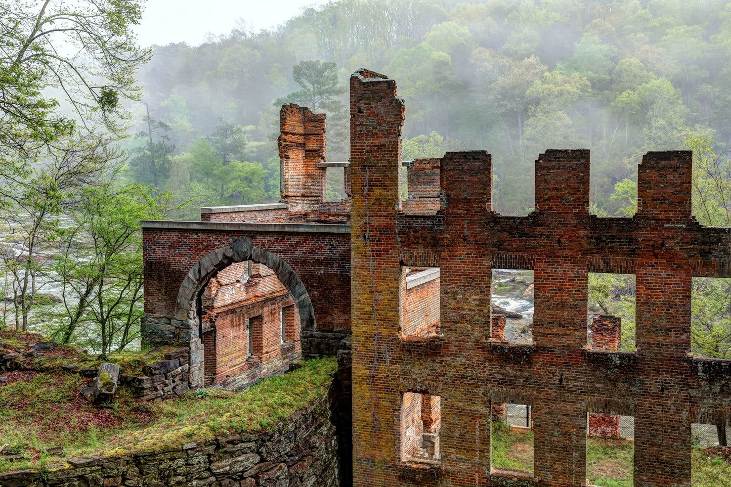 Factory Ruins, Sweetwater Creek State Park, Georgia