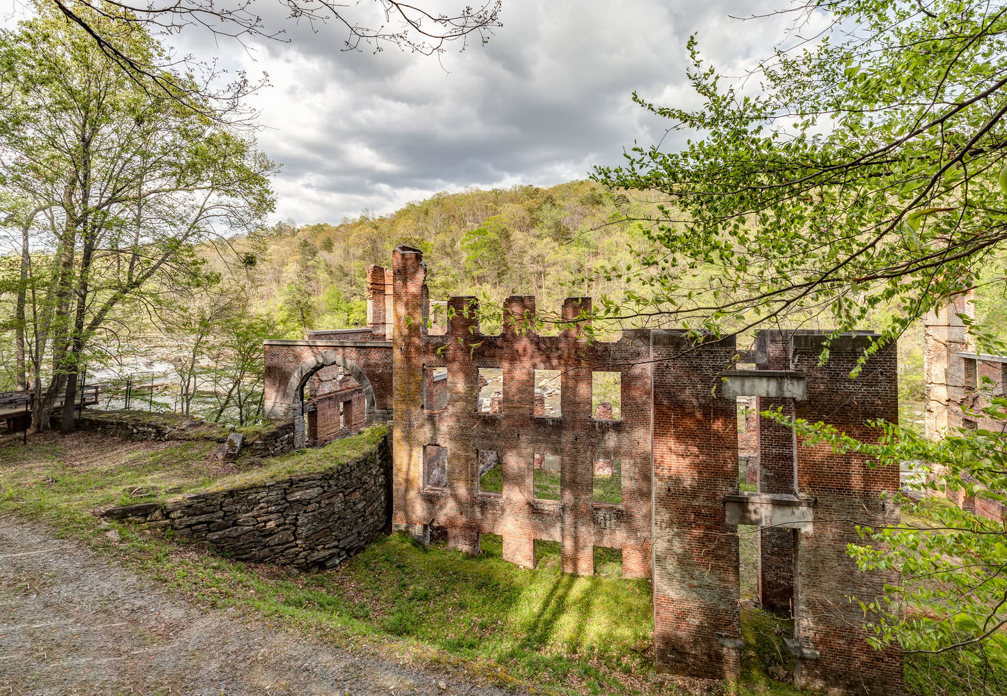 Factory Ruins, Sweetwater Creek State Park, Georgia