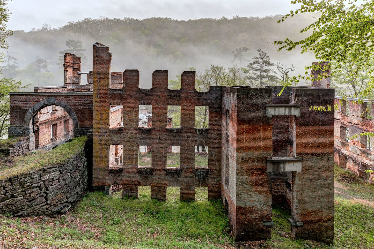 Factory Ruins, Sweetwater Creek State Park, Georgia