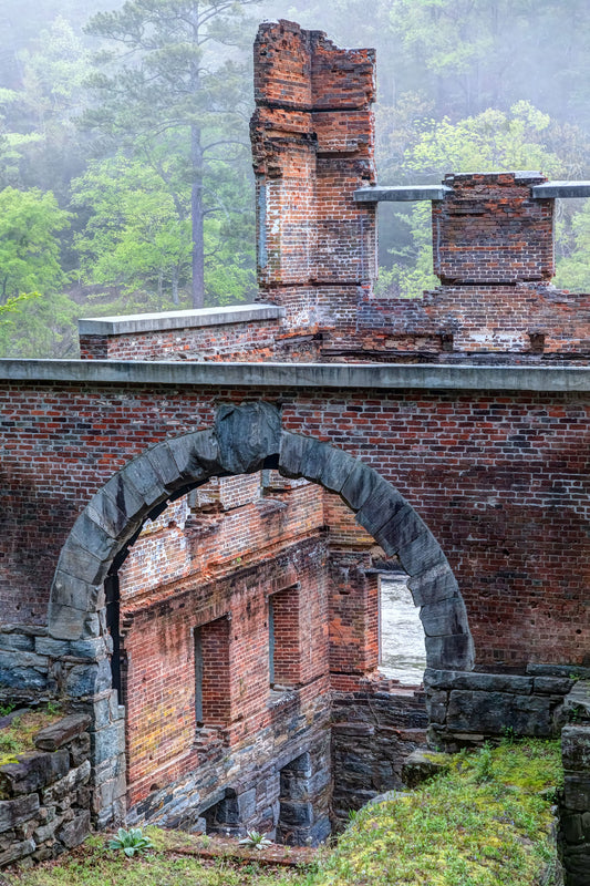 Ruins at Sweetwater Creek State Park, Georgia