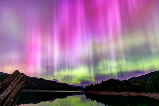 Aurora Borealis at Lake Shannon