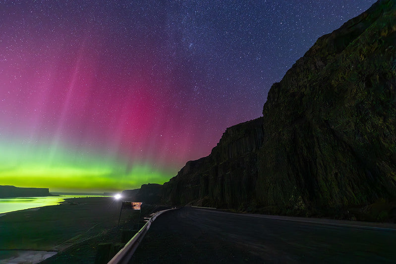 Aurora Borealis at Banks Lake