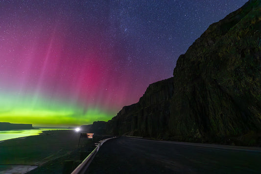 Aurora Borealis at Banks Lake