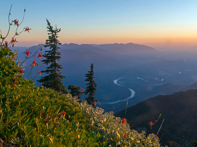 Skagit River from Sauk Mountain