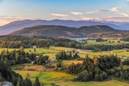 Mt Baker and Clearlake from Big Rock