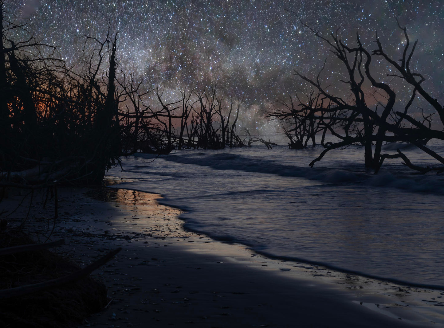 Edisto Beach at Night, South Carolina