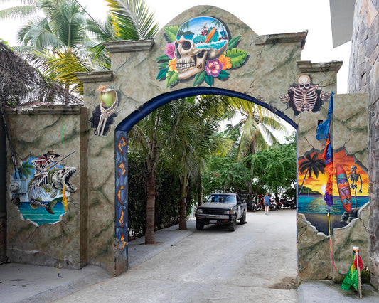 Gateway to Playa de Muertos, Sayulita, Mexico