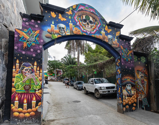 Gateway to Playa de Muertos, Sayulita, Mexico