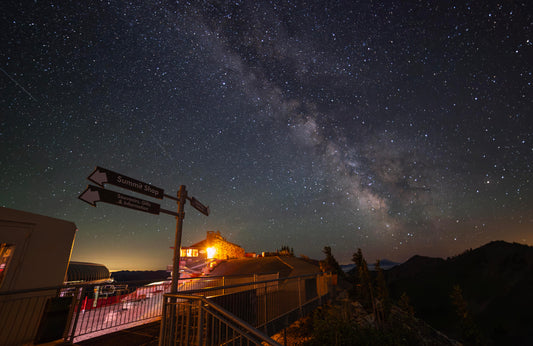Crystal Mountain Ski Resort and Milky Way