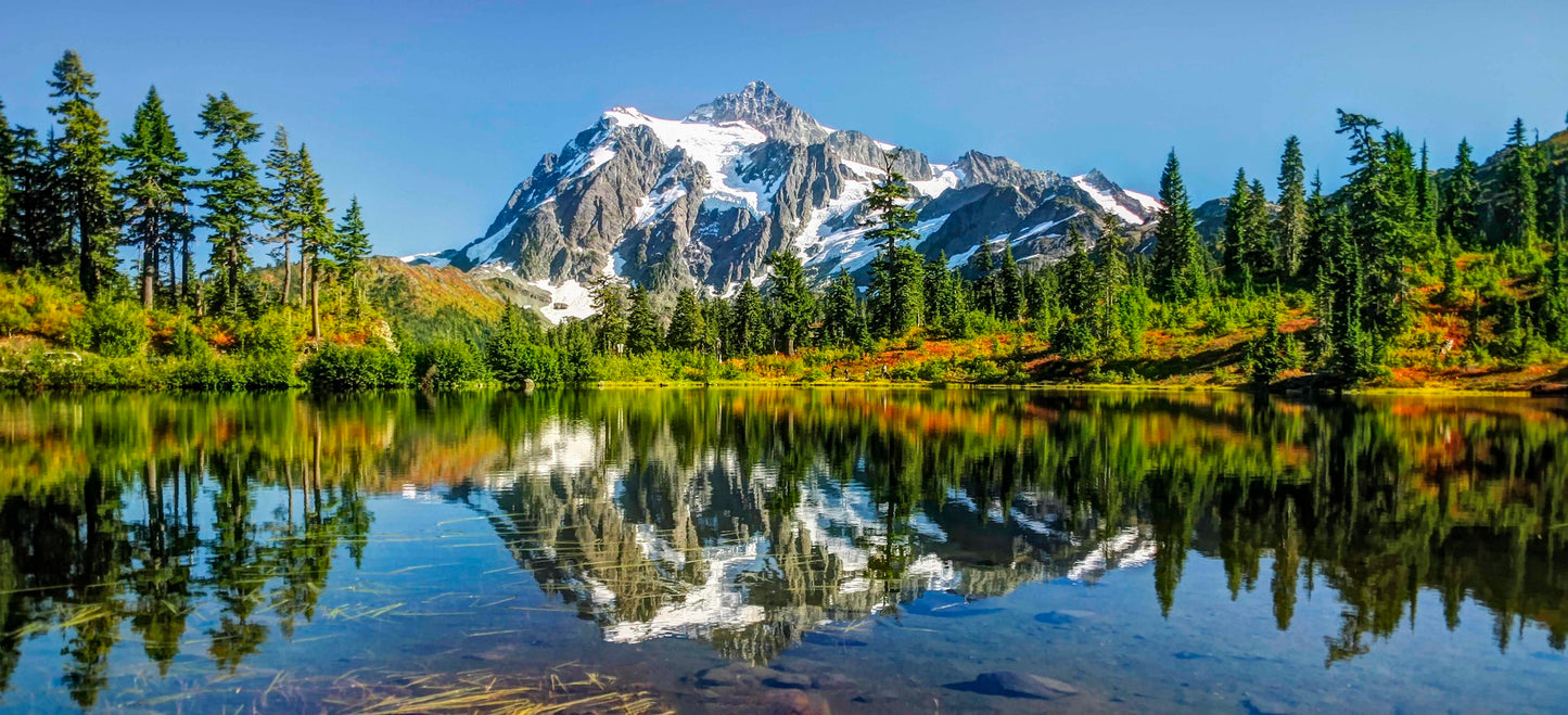 Mount Shuksan and Picture Lake