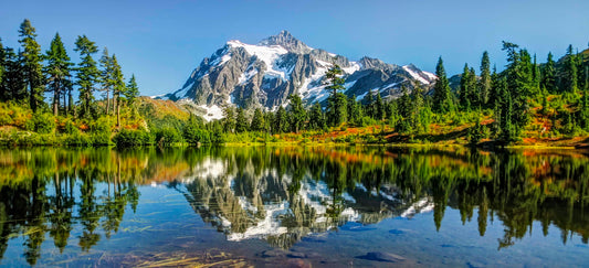 Mount Shuksan and Picture Lake