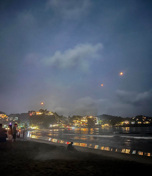 Sayulita Beach, Mexico, New Years Celebration and Fireworks 2026