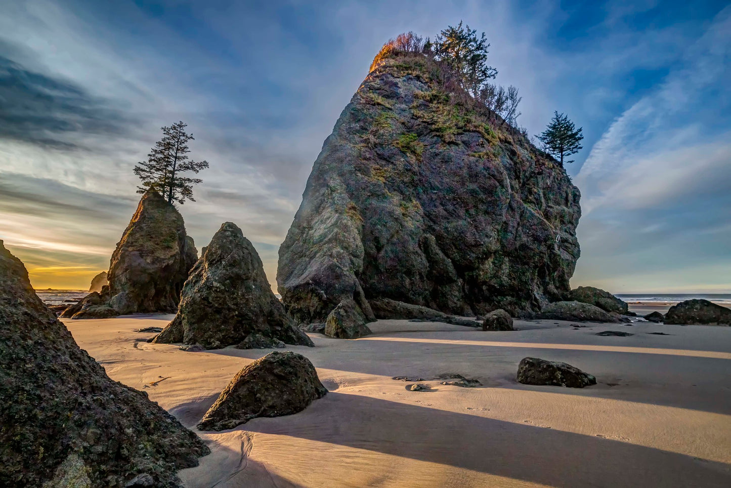 Point of the Arches Sunset and shadows