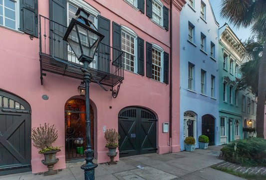 Rainbow Row, Charleston