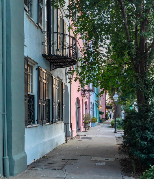 Rainbow Row, Charleston